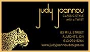 Judy Joannou Designs Logo