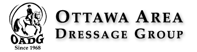 Ottawa Area Dressage Group - Home Page Logo